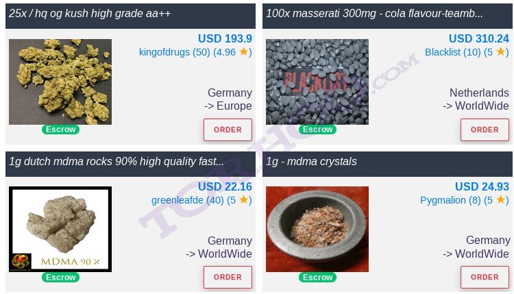 Torzon Market Search Result